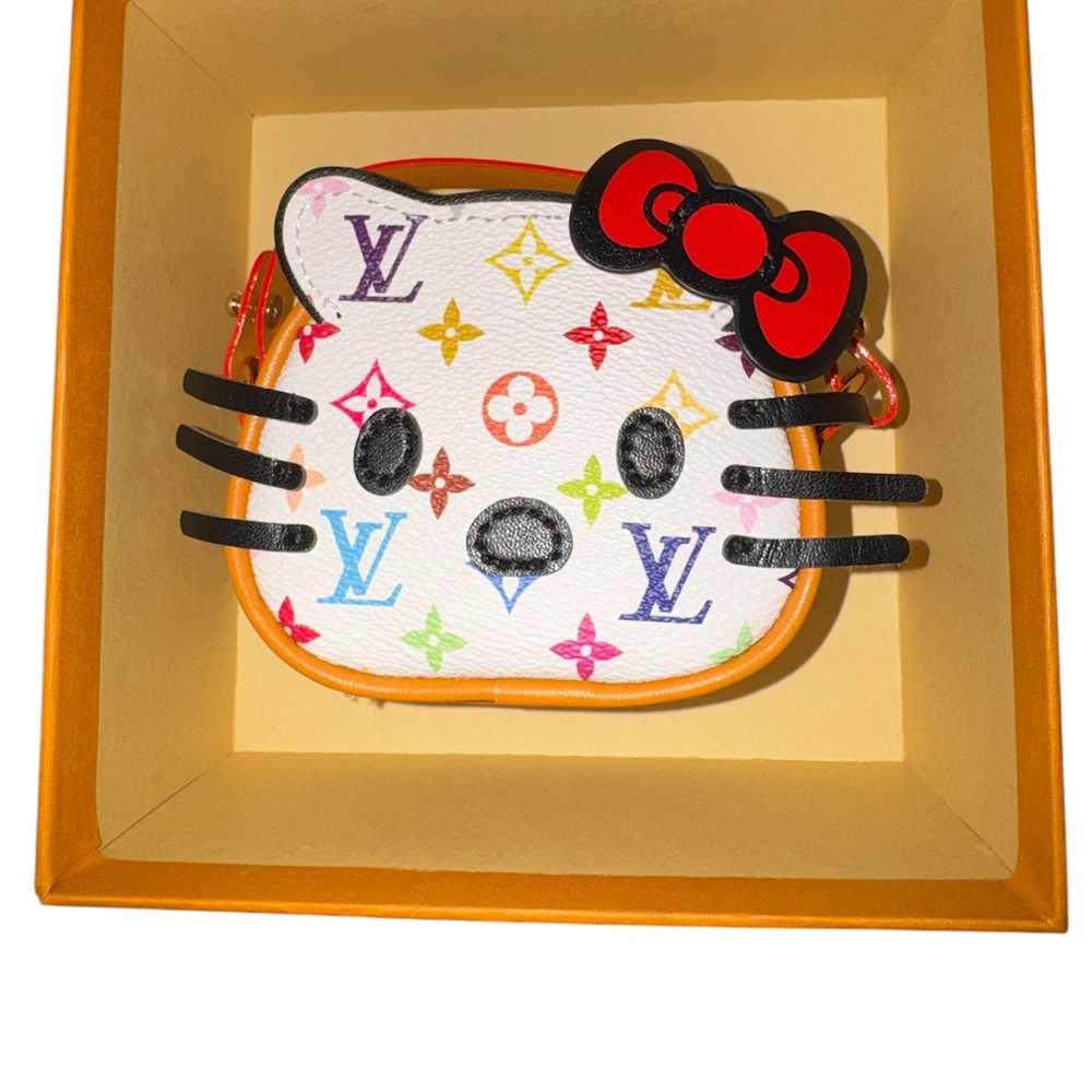 Hello Kitty Multicolor LV Mini Crossbody Bag